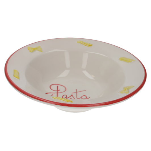 PIATTO PORTATA PASTA IN CERAMICA