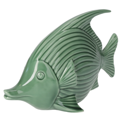 PESCE DECORATIVO IN CERAMICA