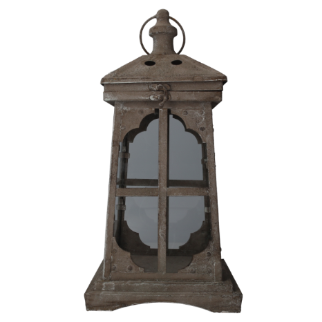 LANTERNA DECORATIVA IN FERRO