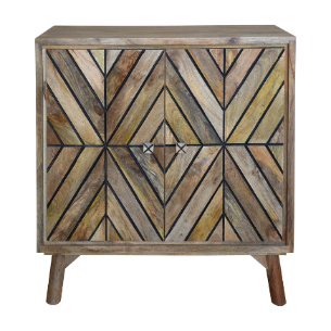 CREDENZA IN LEGNO A 2 ANTE