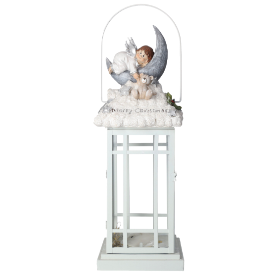 LANTERNINA A FORMA DI ANGELO CON LED