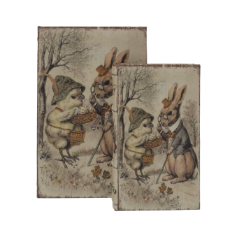 COPPIA DI SCATOLE EASTER