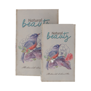 COPPIA SCATOLE NATURAL BEAUTY