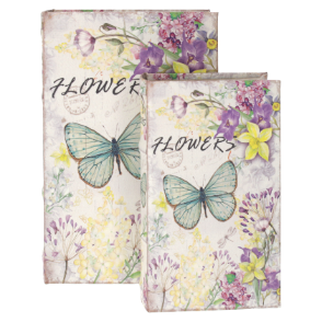 COPPIA SCATOLE FLOWERS