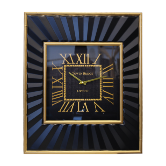 OROLOGIO DECORATIVO GOLD AND BLACK