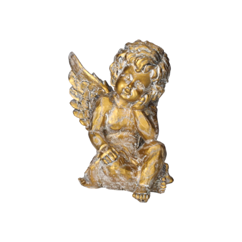 ANGELO PENSANTE IN RESINA