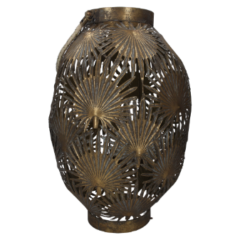 LANTERNA DECORATIVA IN METALLO
