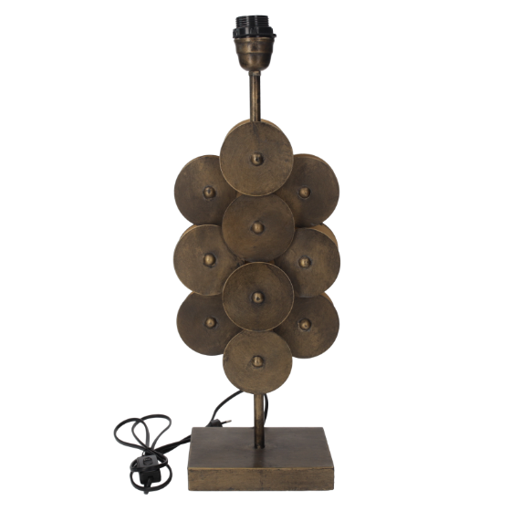 BASE LAMPADA DECORATIVA CON SCUDI