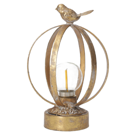 LAMPADA CON UCCELLINO