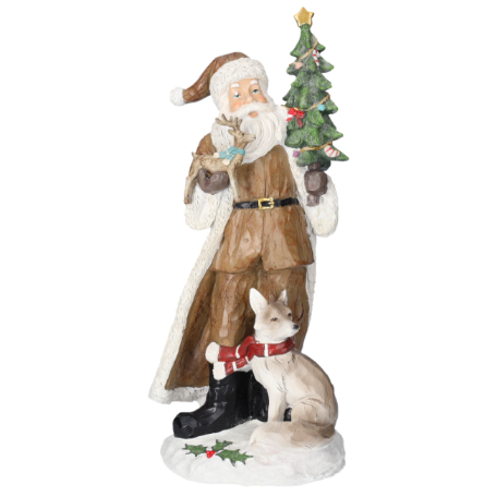 DECORAZIONE A FORMA DI BABBO NATALE