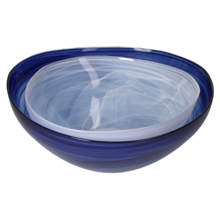 BOWL DA PORTATA IN VETRO