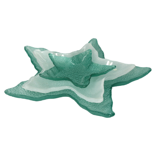 SET STELLE MARINE IN VETRO