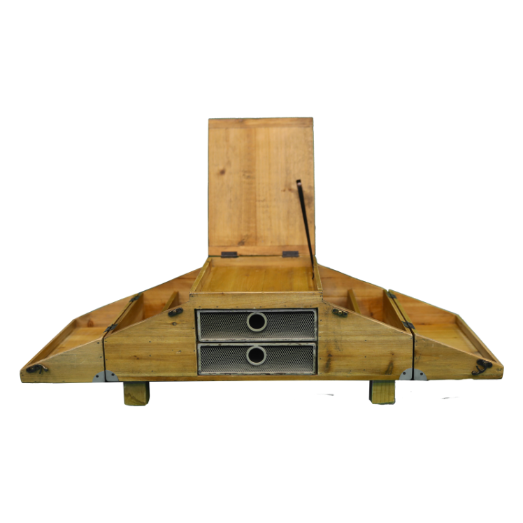 BAULETTO PORTAOGGETTI IN LEGNO