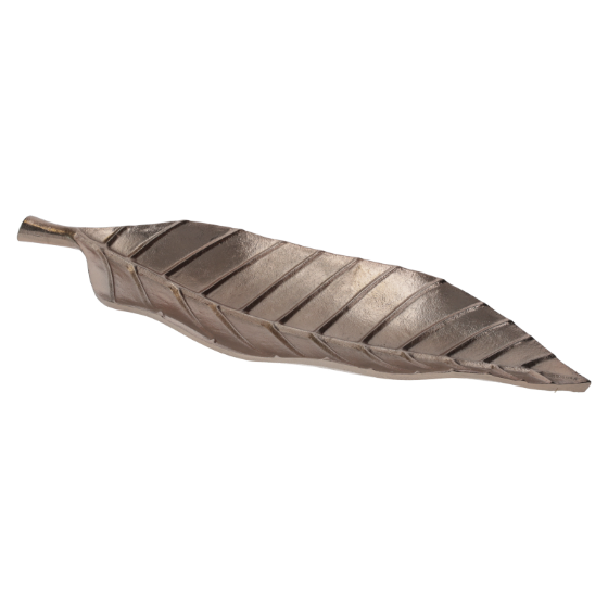 CENTROTAVOLA FOGLIA DECORATIVA