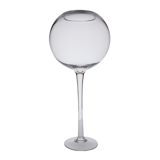 CALICE DECORATIVO IN VETRO