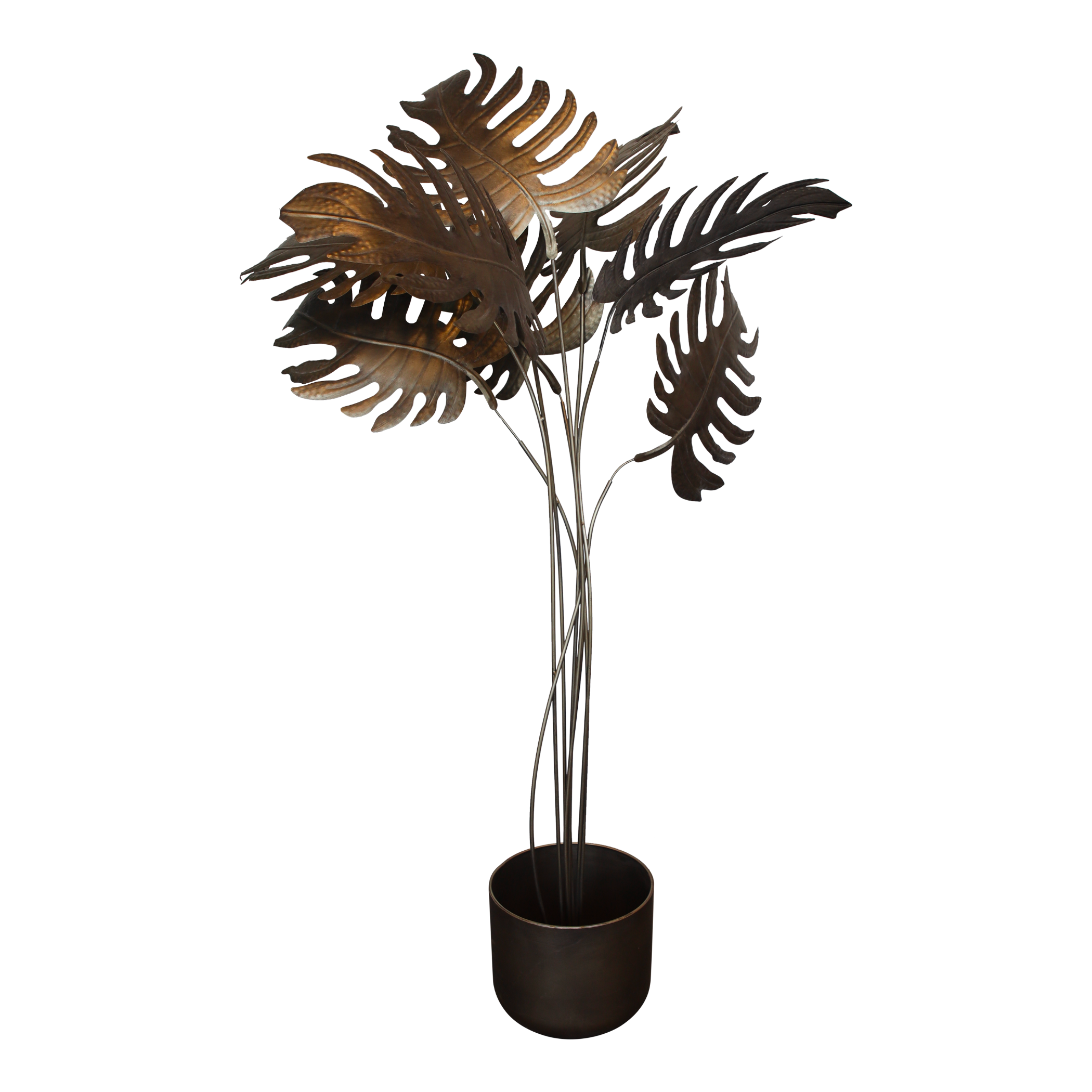 PIANTA DECORATIVA IN METALLO