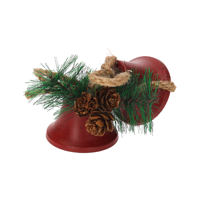 COPPIA DI CAMPANE DECORATIVE