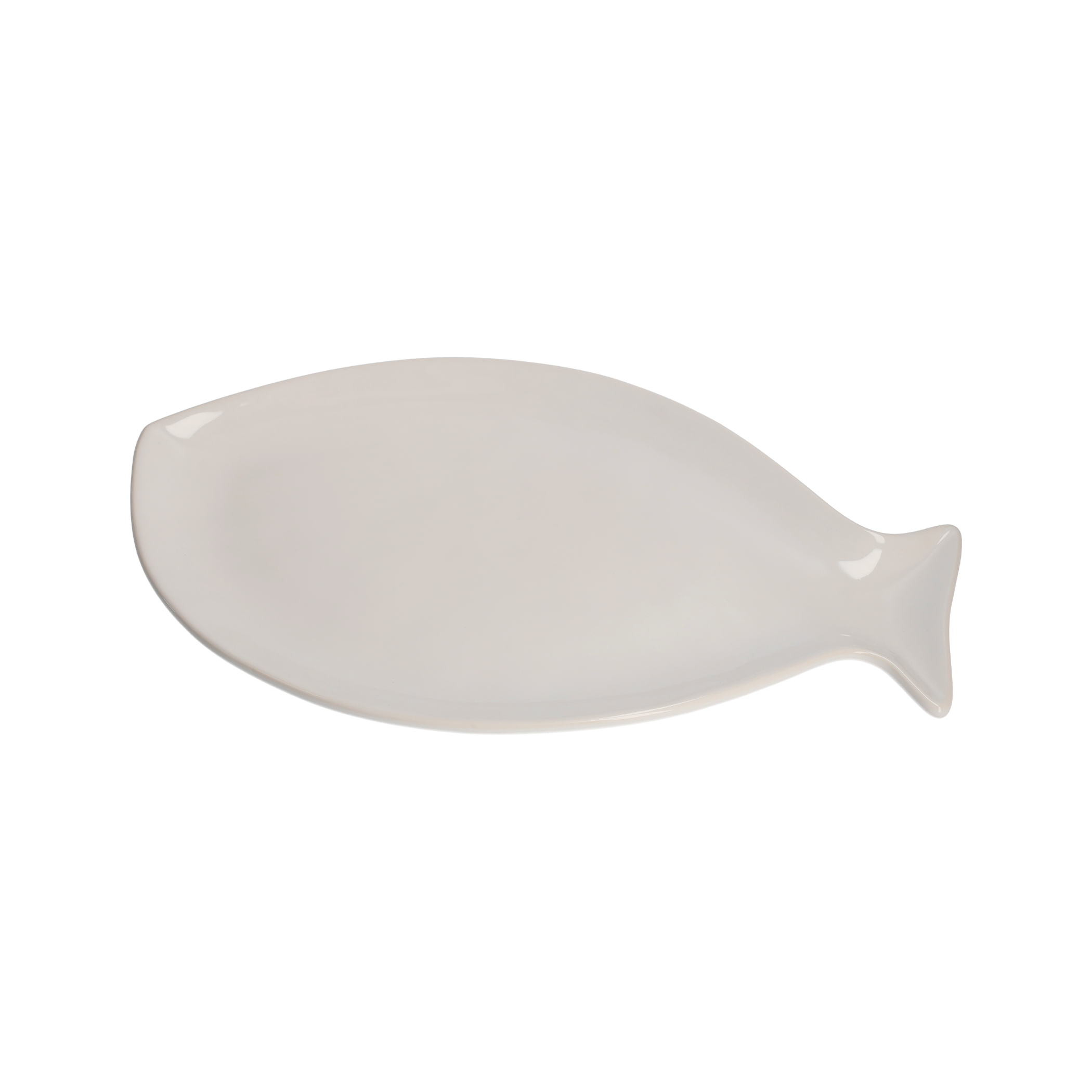 PIATTO PIANO PESCE IN CERAMICA