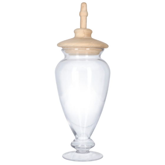 VASO VETRO CON TAPPO