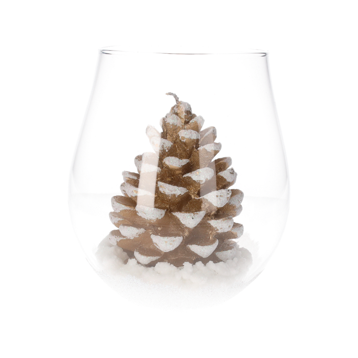 CANDELA PIGNA DECORATIVA