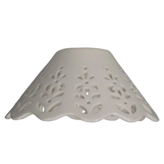 PARALUME IN CERAMICA TRAFORATA