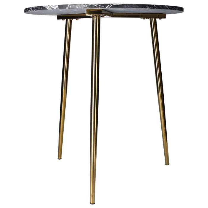 TAVOLINO ROTONDO IN MARMO BIANCO