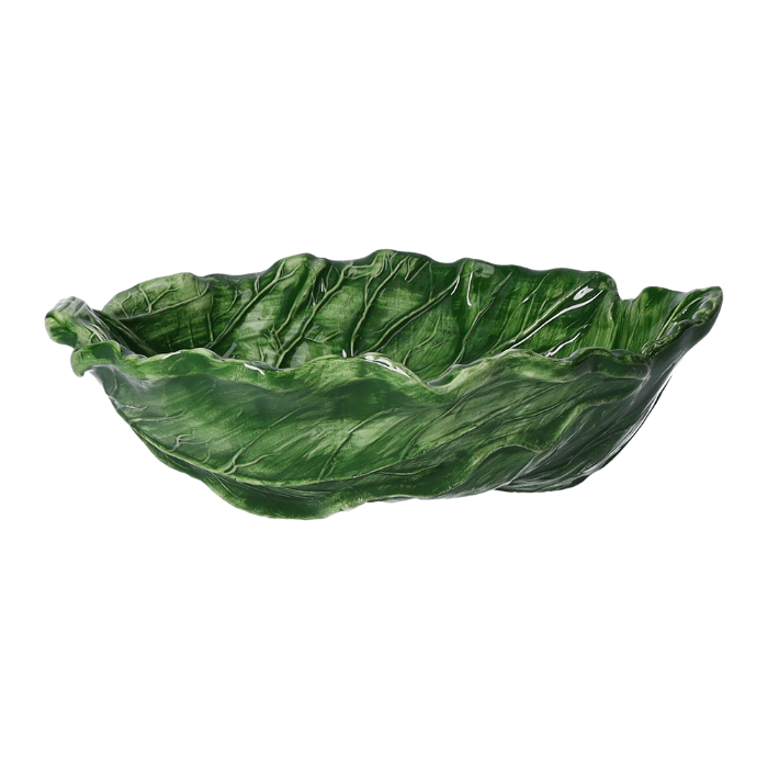 FOGLIA VERZA IN CERAMICA