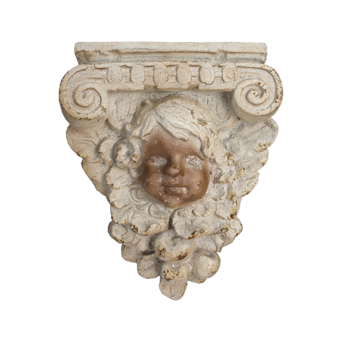 MENSOLA DECORATIVA CON PUTTO