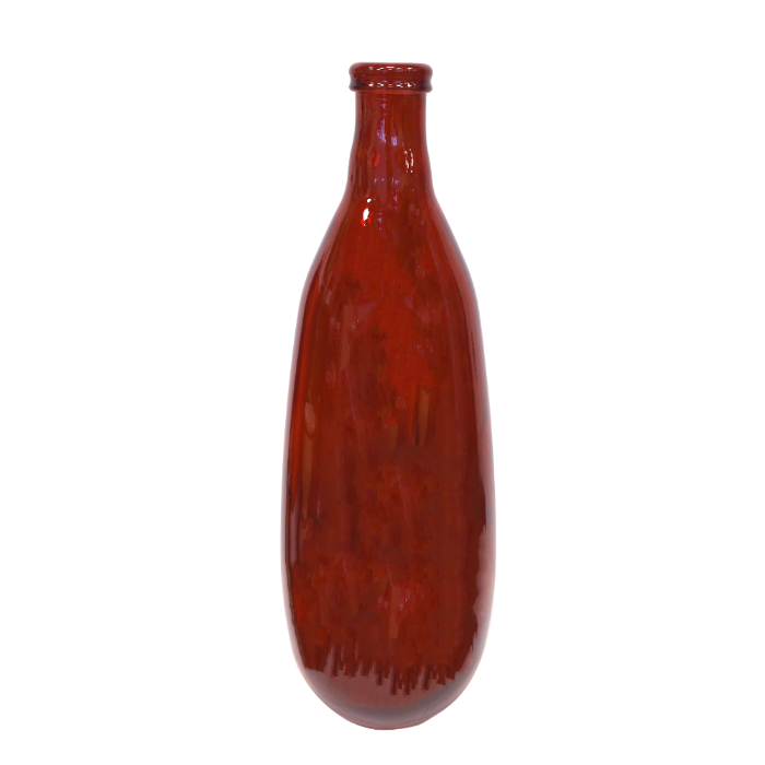 BOTTIGLIONE MEDIO DECORATIVO IN VETRO