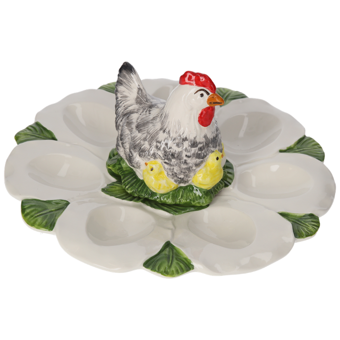 PORTA UOVA IN CERAMICA CHIOCCIA