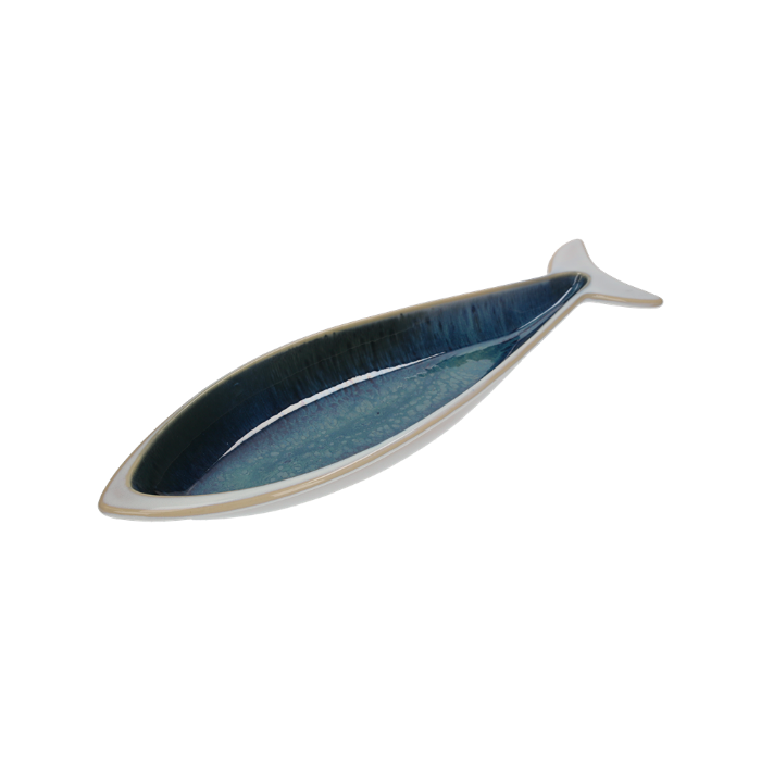PIATTO FONDO PESCE IN CERAMICA
