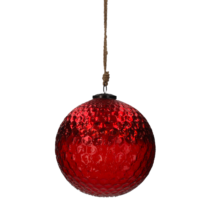 PALLA NATALIZIA ROSSA