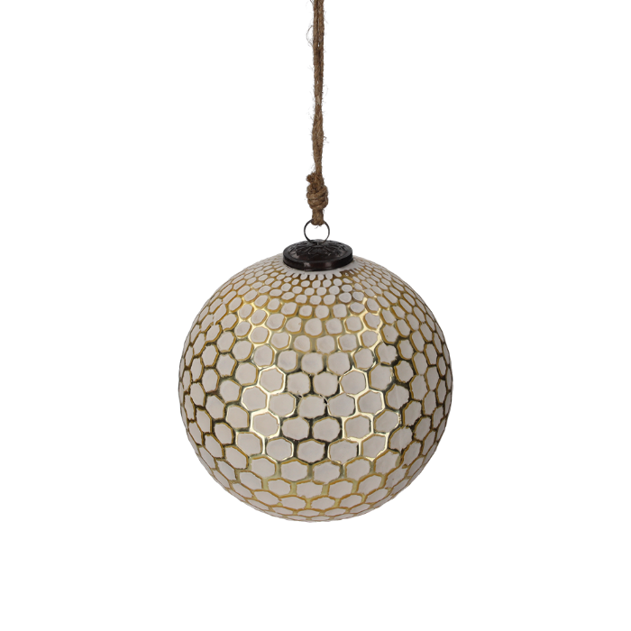 PALLA NATALIZIA BIANCA