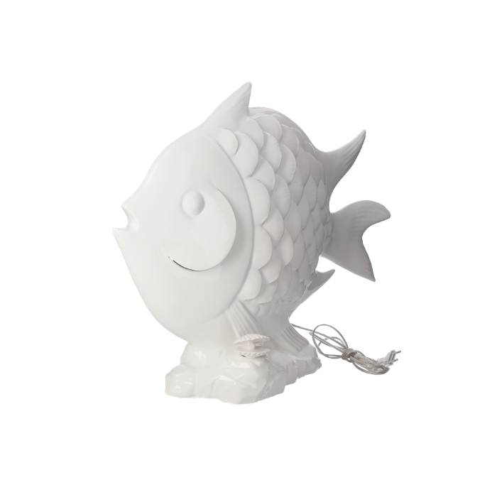 LAMPADA PESCE IN CERAMICA