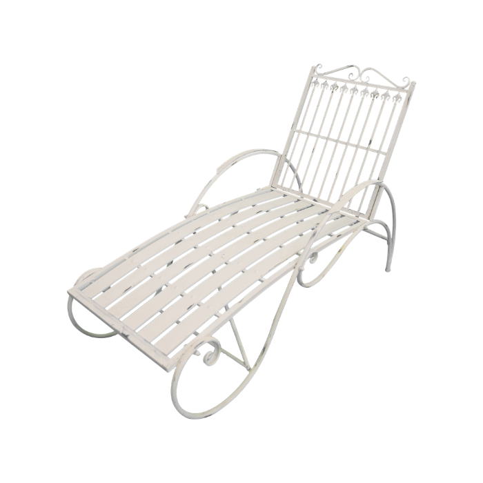 CHAISE LONGUE IN FERRO