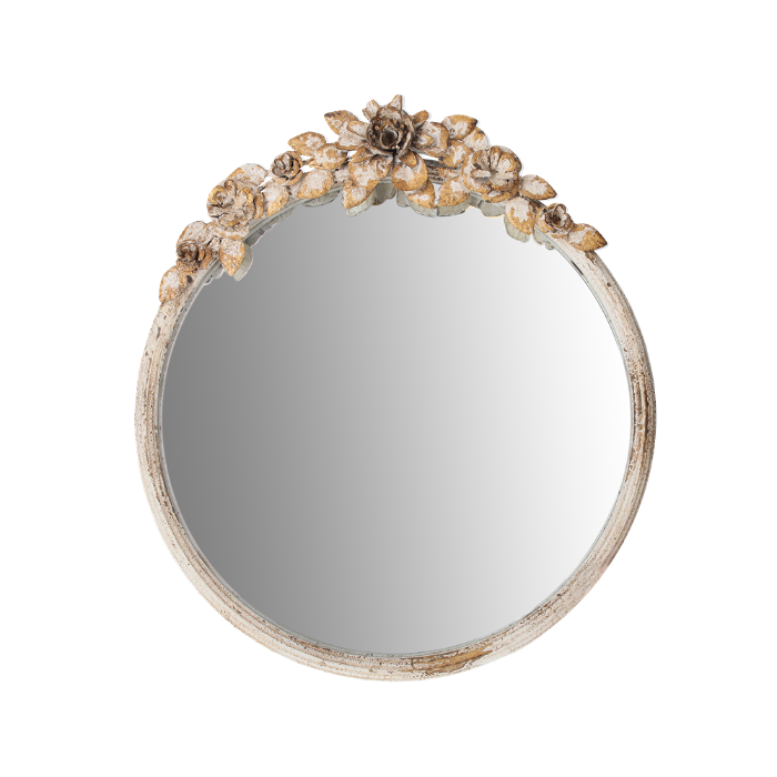 SPECCHIO DECORATIVO IN METALLO