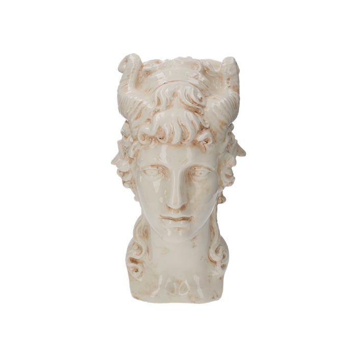 TESTA ARIETE IN CERAMICA