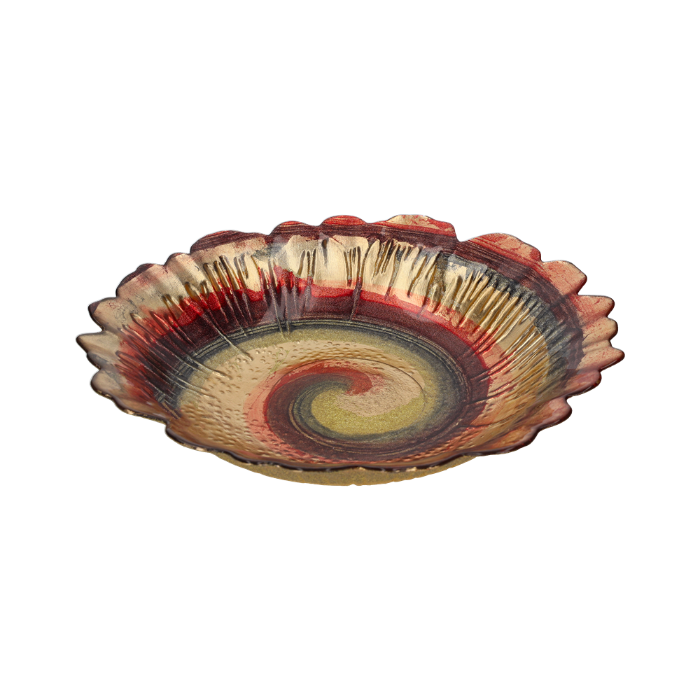 CENTROTAVOLA MARGHERITA IN VETRO