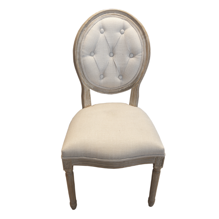 SEDIA LUIGI VI IN TESSUTO