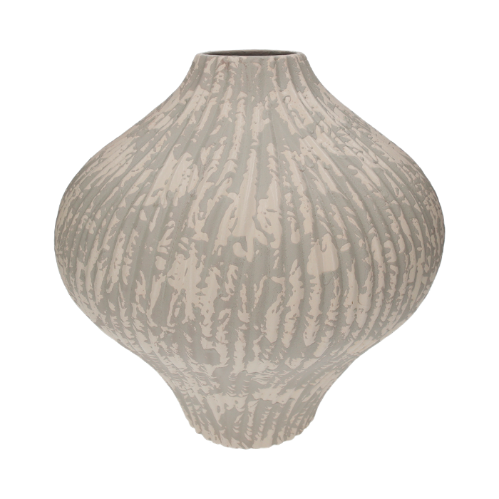 VASO COSTE GRIGIO IN CERAMICA