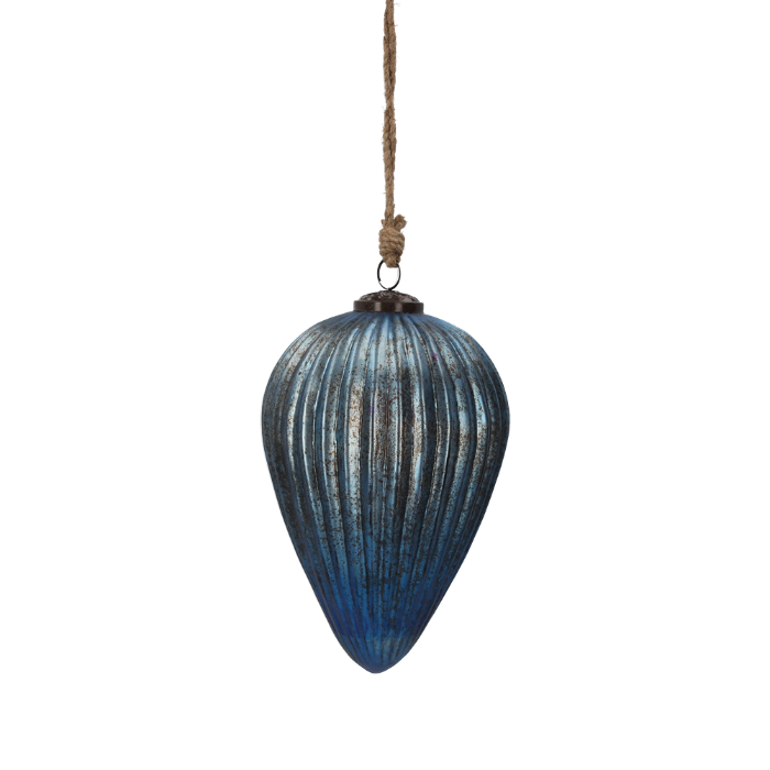 GOCCIA NATALIZIA AZZURRO ANTIK GRANDE