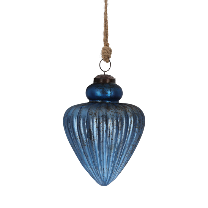 PIGNA NATALIZIA AZZURRO ANTIK PICCOLA