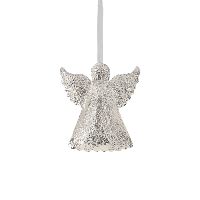 DECORAZIONE ANGELO NATALIZIO SILVER PICCOLO