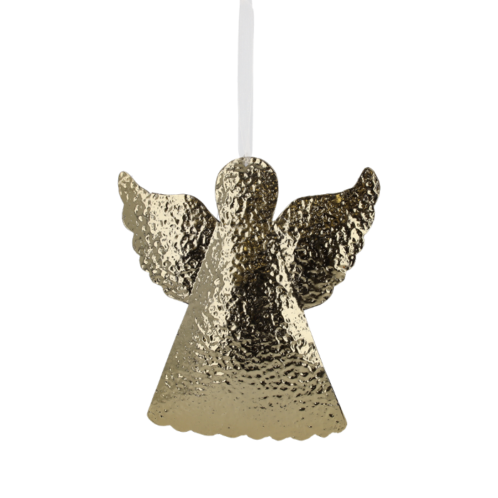 DECORAZIONE ANGELO NATALIZIO ORO GRANDE