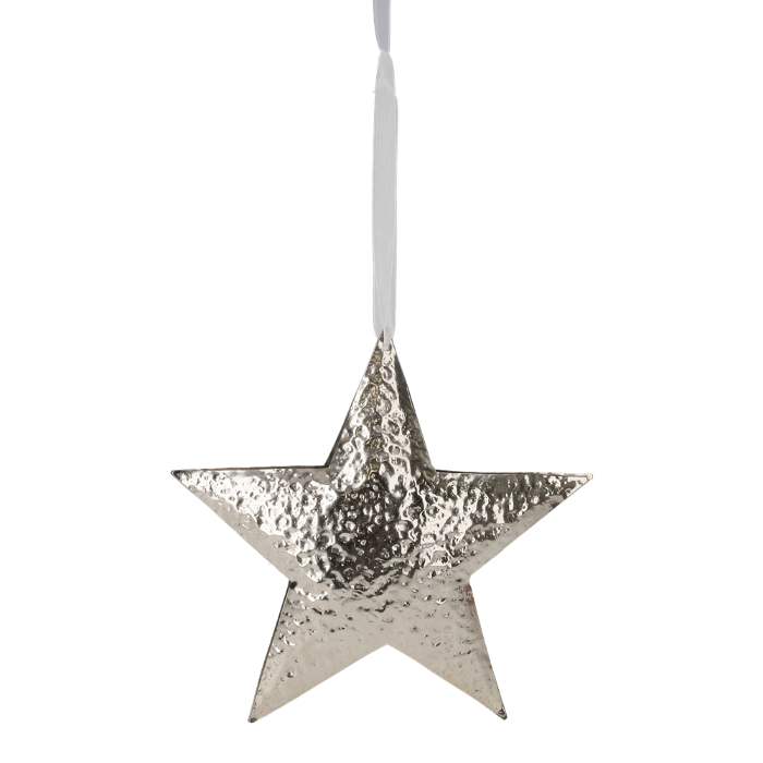 DECORAZIONE STELLA NATALIZIA SILVER GRANDE