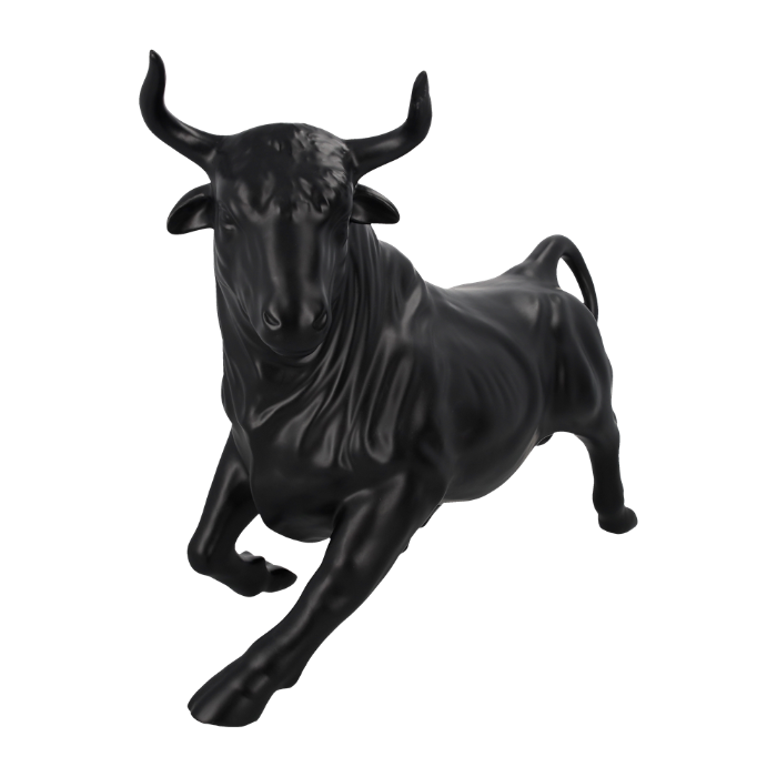 TORO IN CERAMICA DECORATIVO