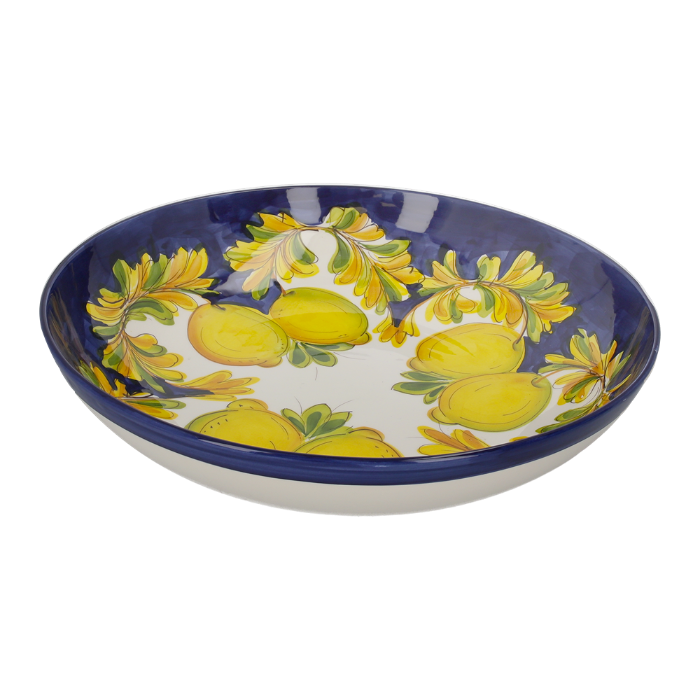 INSALATIERA LIMONI GRANDE IN CERAMICA
