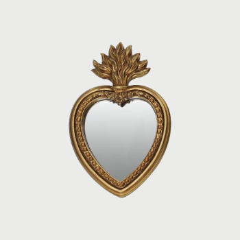 SPECCHIO A FORMA DI FIAMMA