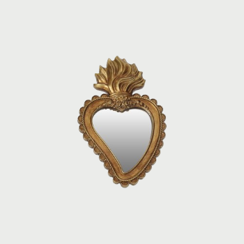 SPECCHIO A FORMA DI FIAMMA