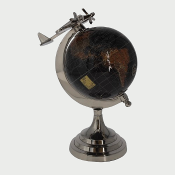 MAPPAMONDO DECORATIVO CON AEREO